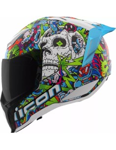 Capacete Icon Ultraflite Doodle 3 com MIPS | Azul 2