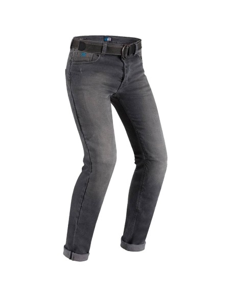 Pantalón Vaquero PMJ Cafe Racer | Gris