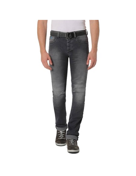 Pantalón Vaquero PMJ Cafe Racer | Gris