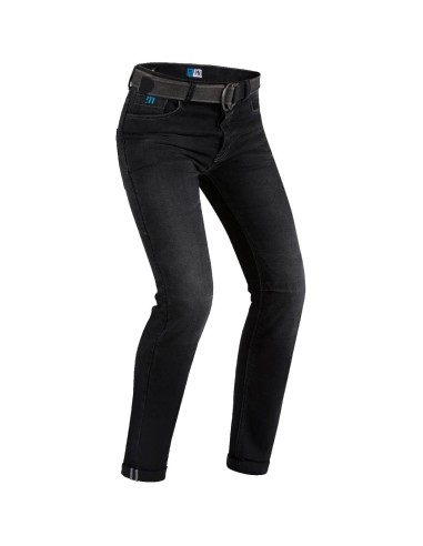Pantalón Vaquero PMJ Cafe Racer | Negro