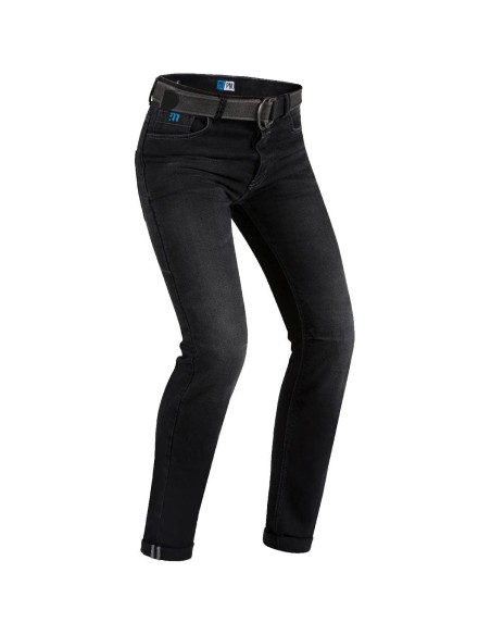 Pantalón Vaquero PMJ Cafe Racer | Negro