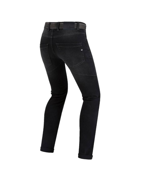 Pantalón Vaquero PMJ Cafe Racer | Negro