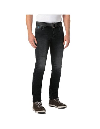 Pantalón Vaquero PMJ Cafe Racer | Negro