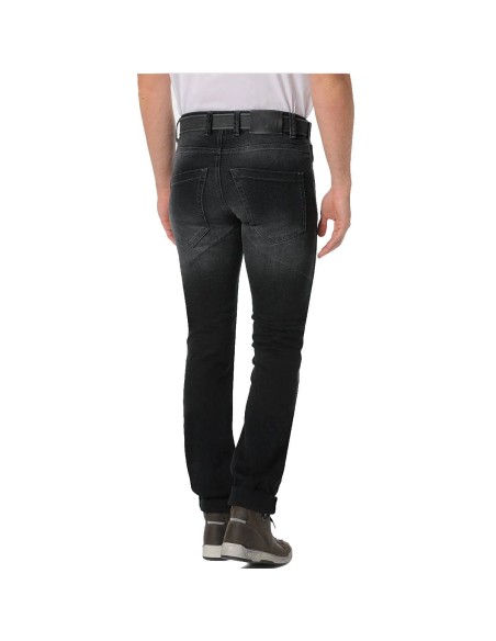 Pantalón Vaquero PMJ Cafe Racer | Negro