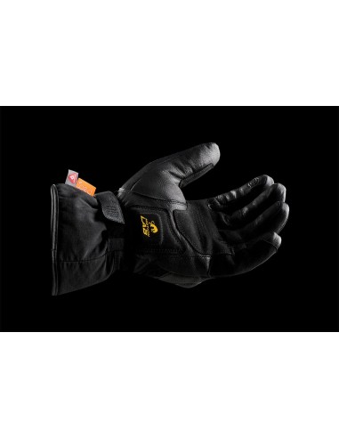 Guantes Furygan Oslo D30 Primaloft Lady | Negro y dorado