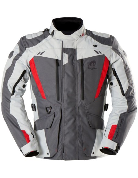 Chaqueta Furygan Apalaches Evo | Gris-perla-rojo