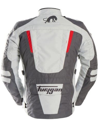 Chaqueta Furygan Apalaches Evo | Gris-perla-rojo