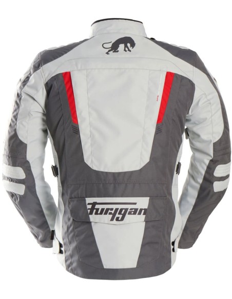 Chaqueta Furygan Apalaches Evo | Gris-perla-rojo