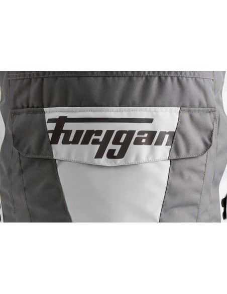 Chaqueta Furygan Apalaches Evo | Gris-perla-rojo