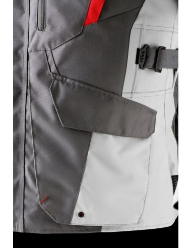 Chaqueta Furygan Apalaches Evo | Gris-perla-rojo