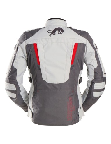 Chaqueta Furygan Apalaches Lady Evo | Gris-perla-rojo