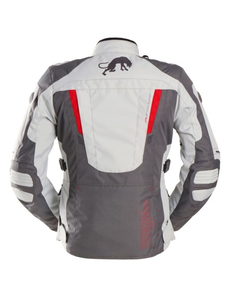 Chaqueta Furygan Apalaches Lady Evo | Gris-perla-rojo