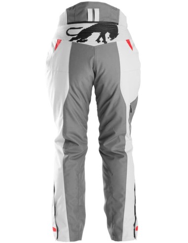 Pantalón Furygan Killington Lady | Gris-perla-rojo