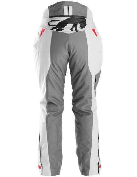 Pantalón Furygan Killington Lady | Gris-perla-rojo