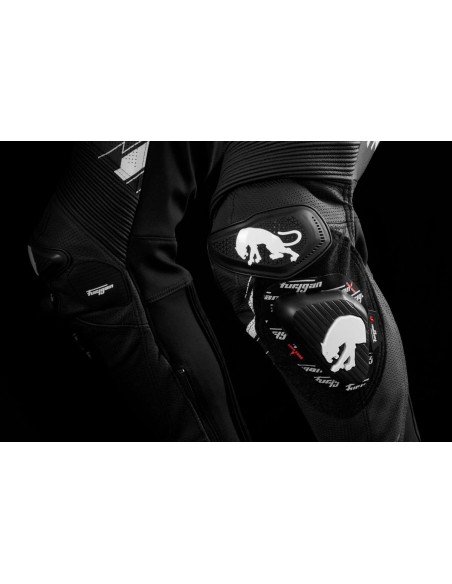 Mono Furygan Eclipse X Kevlar 1PCNegro y blanco