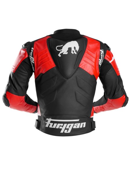 Chaqueta Furygan SiriusNegro-rojo-blanco