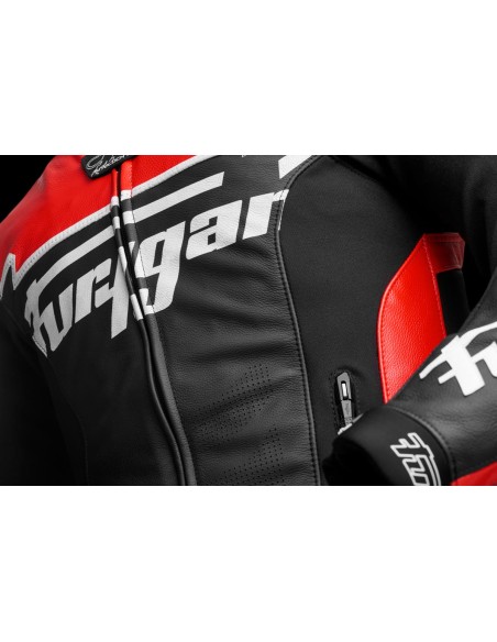 Chaqueta Furygan SiriusNegro-rojo-blanco