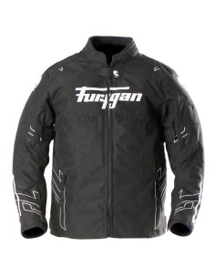 Chaqueta Furygan Neon KidNegro-blanco-gris