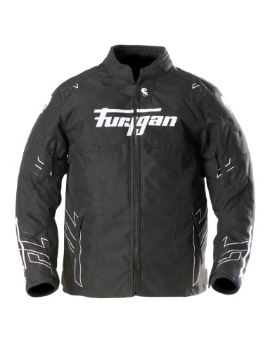 Chaqueta Furygan Neon KidNegro-blanco-gris