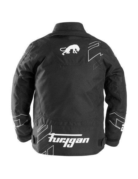 Chaqueta Furygan Neon KidNegro-blanco-gris