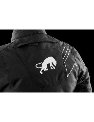 Chaqueta Furygan Neon KidNegro-blanco-gris