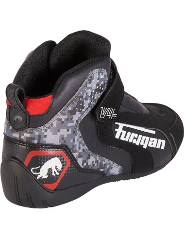 Zapatillas Furygan V4 VentedNegro y pixel