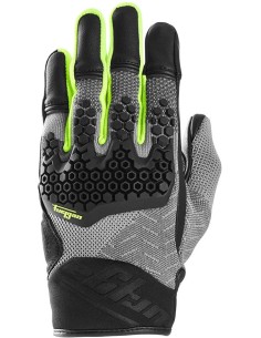 Guantes Furygan JackNegro-gris-amarillo fluor