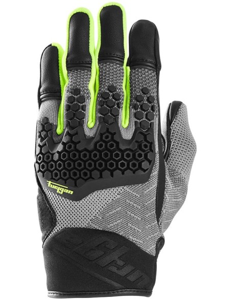 Guantes Furygan JackNegro-gris-amarillo fluor