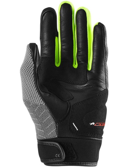 Guantes Furygan JackNegro-gris-amarillo fluor