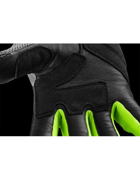 Guantes Furygan JackNegro-gris-amarillo fluor