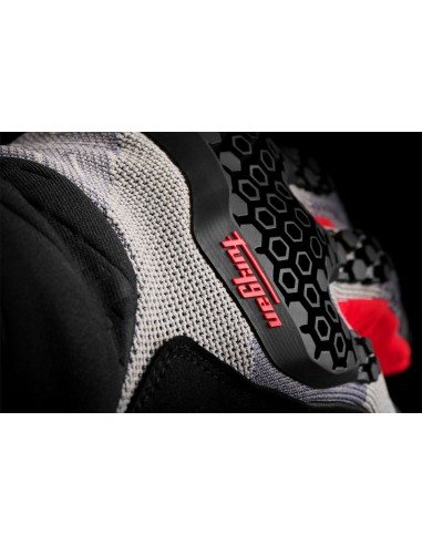 Guantes Furygan JackNegro-gris-rojo