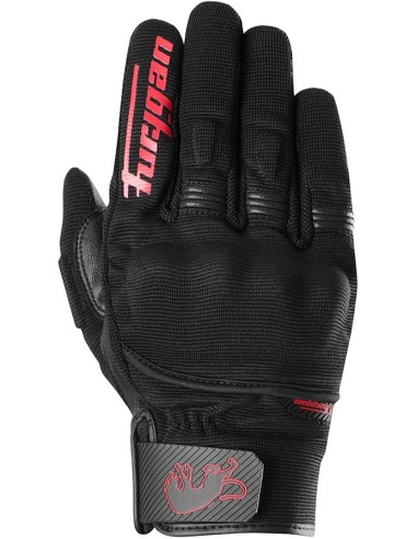 Guantes Furygan Jet D30 EvoNegro y rojo