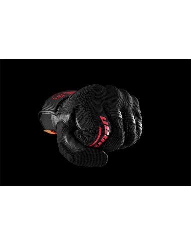 Guantes Furygan Jet D30 EvoNegro y rojo
