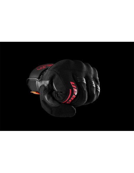 Guantes Furygan Jet D30 EvoNegro y rojo