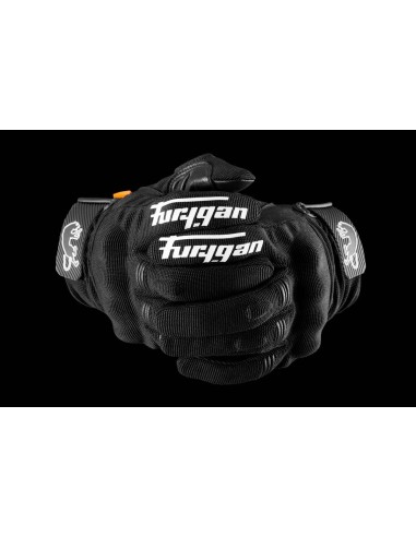 Guantes Furygan Jet D30 EvoNegro y blanco