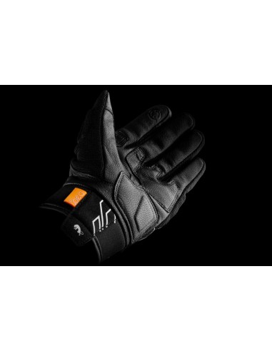 Guantes Furygan Jet Neon D30Negro y blanco