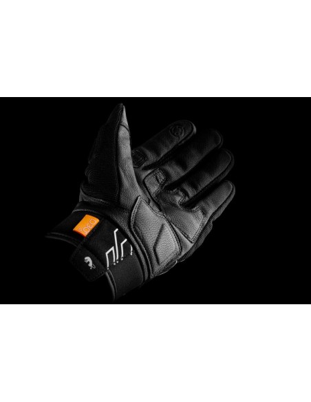 Guantes Furygan Jet Neon D30Negro y blanco