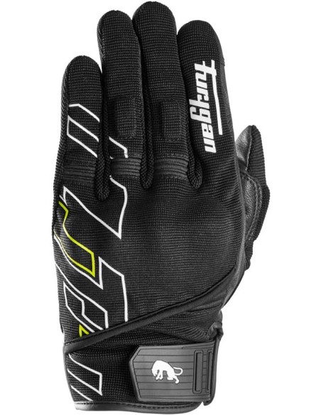 Guantes Furygan Jet Neon D30Negro-blanco-amarillo fluor