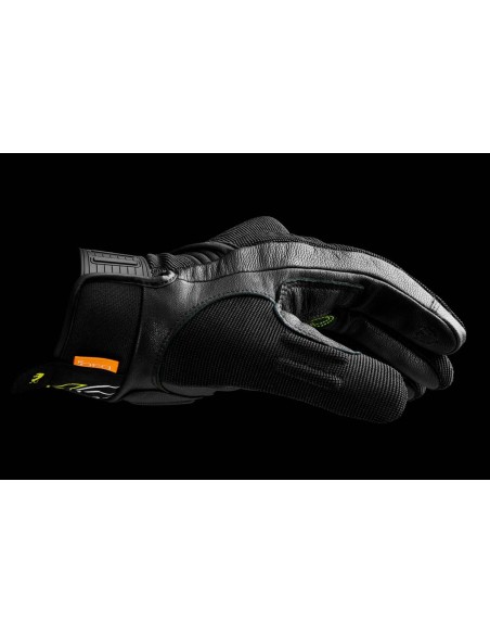 Guantes Furygan Jet Neon D30Negro-blanco-amarillo fluor