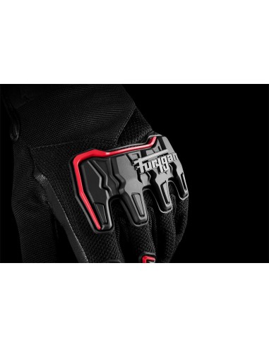 Guantes Furygan ShadeNegro y rojo