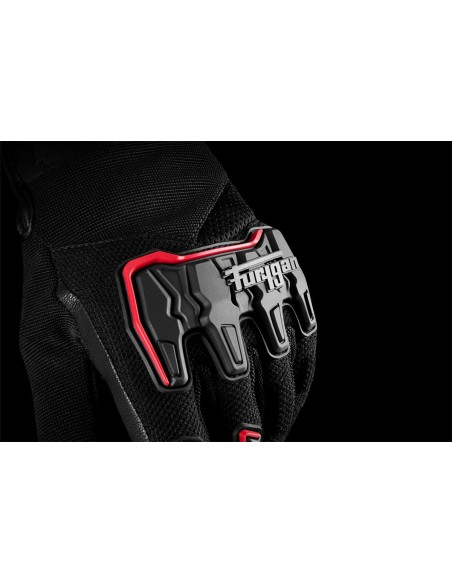 Guantes Furygan ShadeNegro y rojo