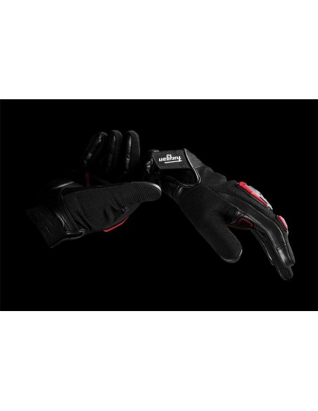 Guantes Furygan ShadeNegro y rojo