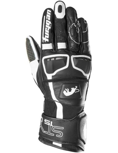 Guantes Furygan Styg 15 LadyNegro y blanco