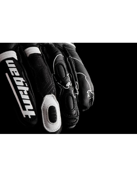 Guantes Furygan Styg 15 LadyNegro y blanco