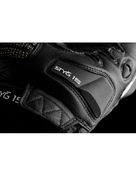 Guantes Furygan Styg 15 LadyNegro y blanco