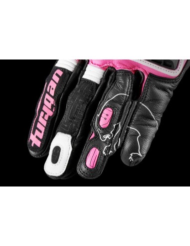 Guantes Furygan Styg 15 LadyNegro y rosa