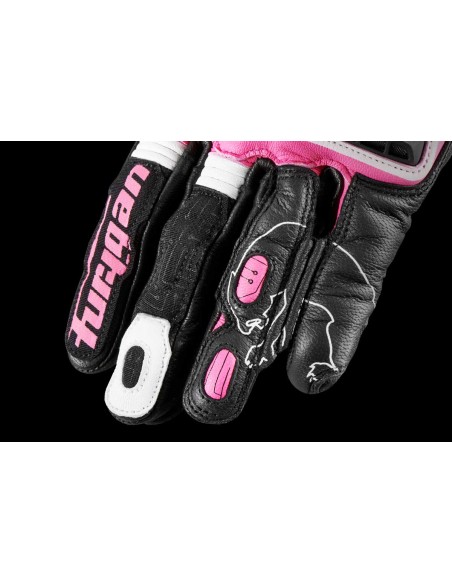 Guantes Furygan Styg 15 LadyNegro y rosa