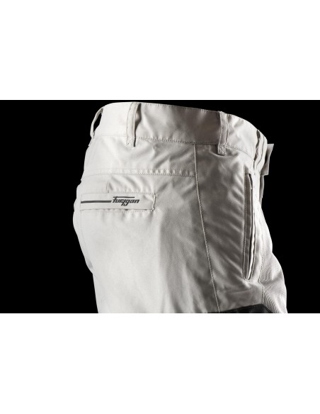 Pantalón Furygan Ciaran | Perla y gris