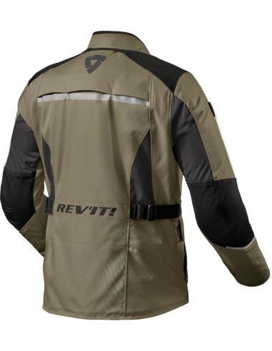 Chaqueta Revit Voltiac 3 H2O | Verde y antracita