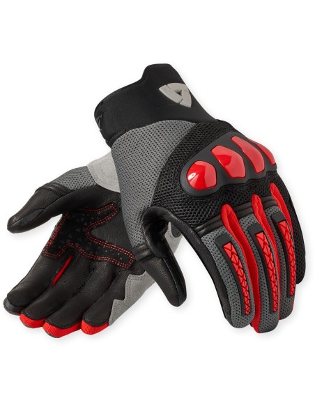 Guantes Revit Speedart Air | Gris y rojo